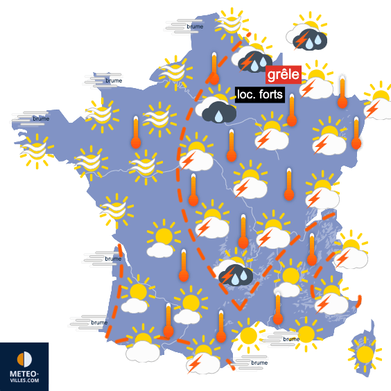 Retour des orages